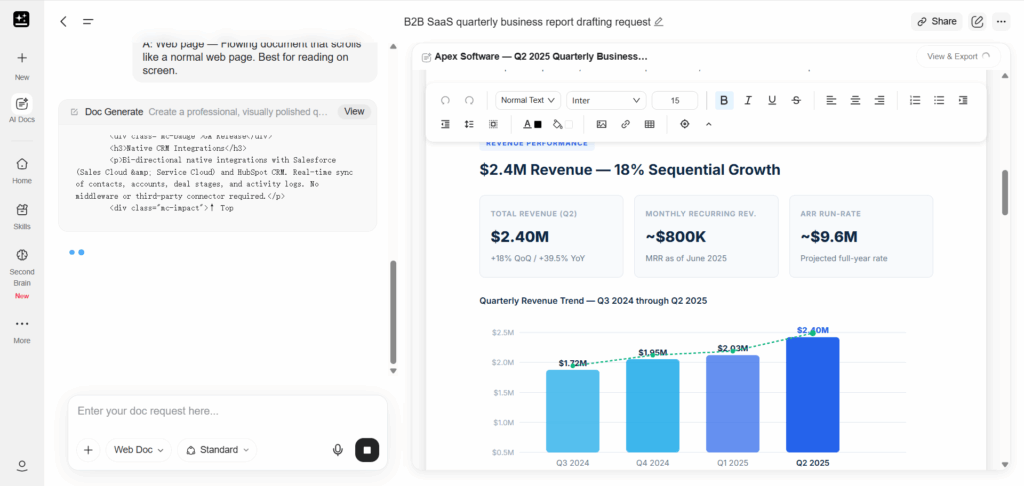 Genspark — Best Free AI Report Maker for Quick Research