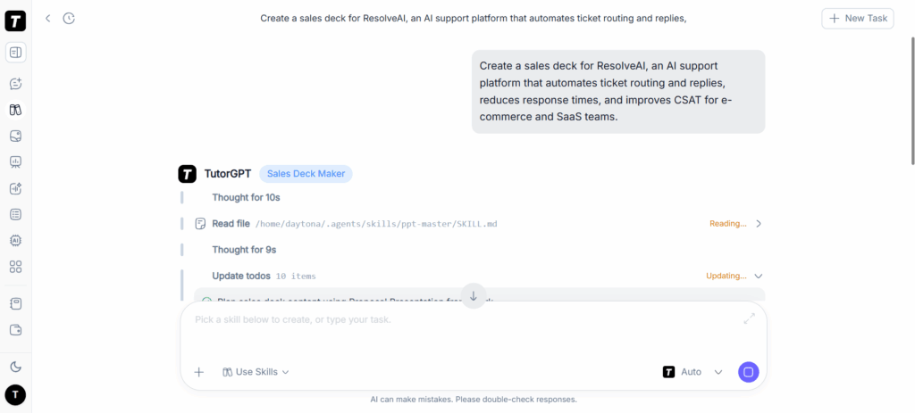 Step 2: Let the AI Structure the Report