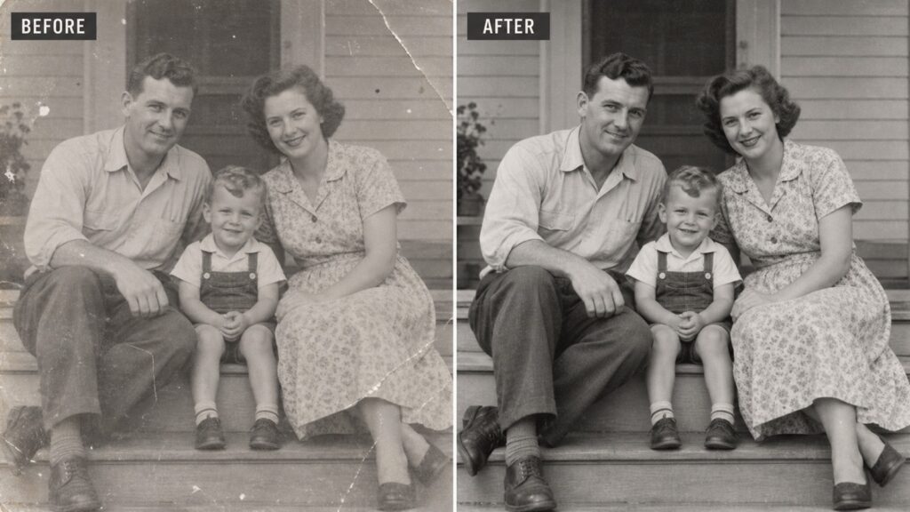 Gently Restore an Old Photograph