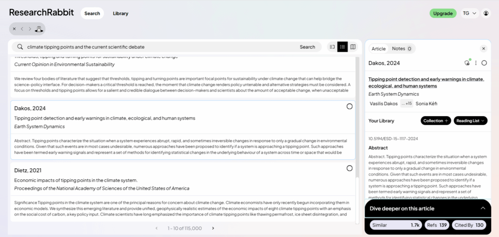 ResearchRabbit — Best for Visual Literature Discovery