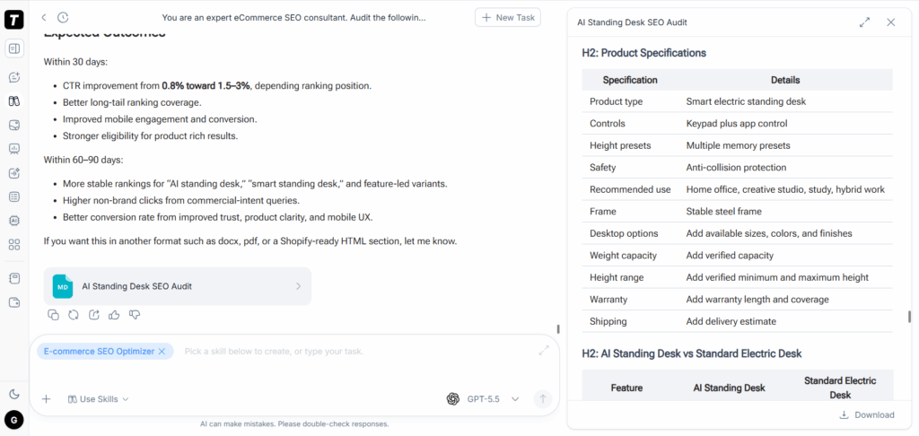 E-commerce SEO Optimizer