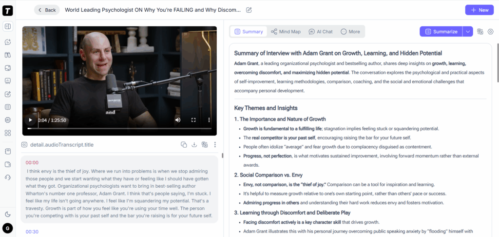 ThetaWave: Best for YouTube Lectures and Active Review