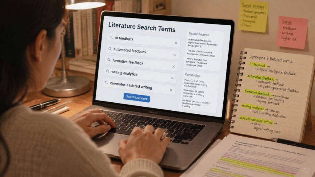 Search the Literature Using Multiple Terms