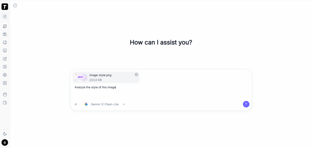 Chat with Image on TutorGPT
