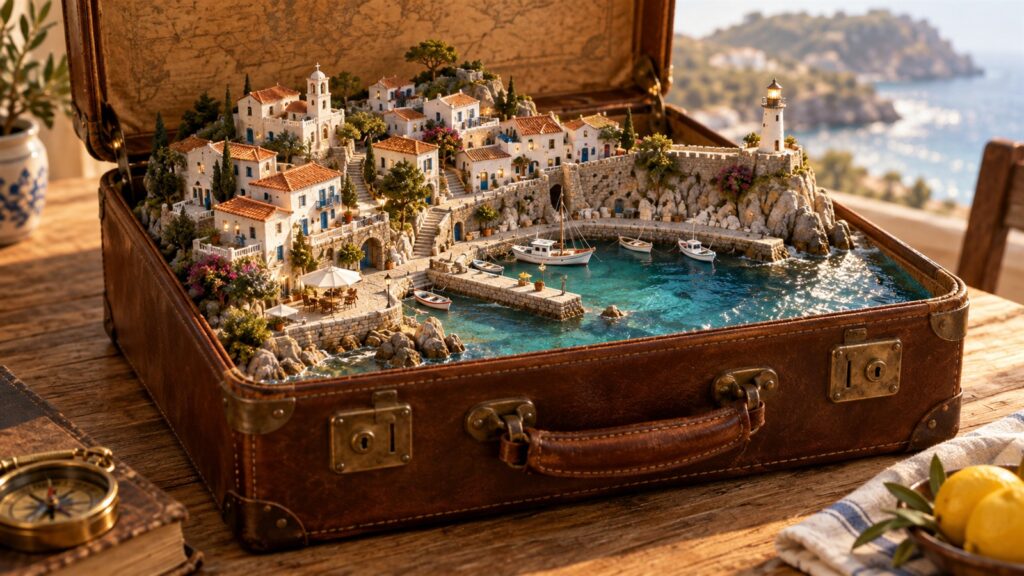 Build a Tiny World Inside a Suitcase