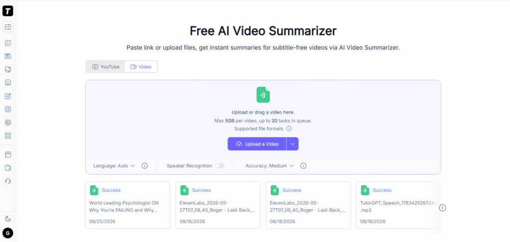 Video-to-Notes AI Tool