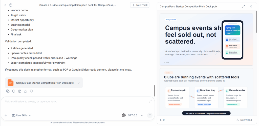 TutorGPT AI Pitch Deck Generators