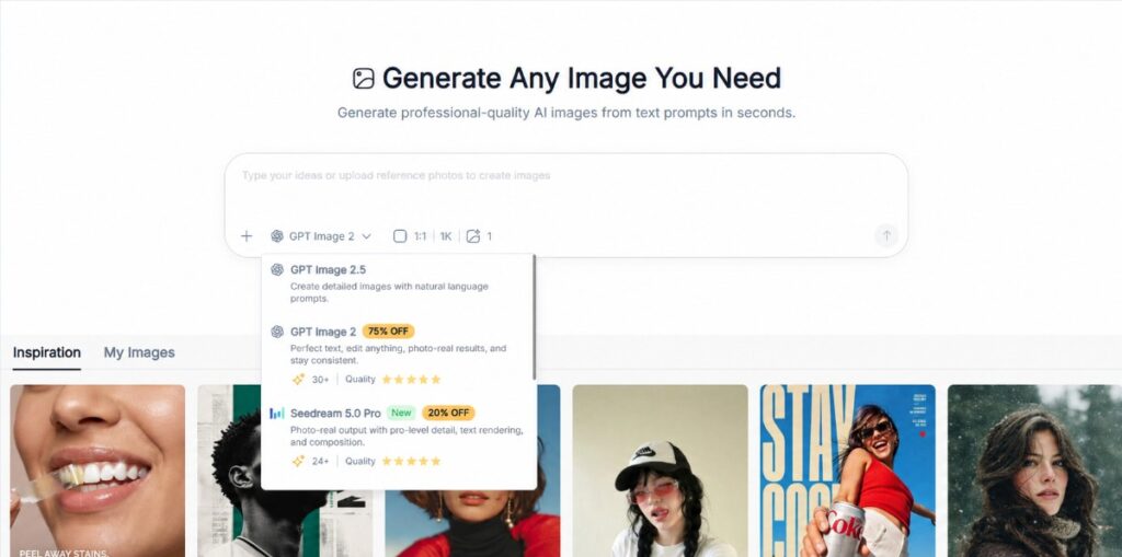 GPT IMage 2.5 on TutorGPT