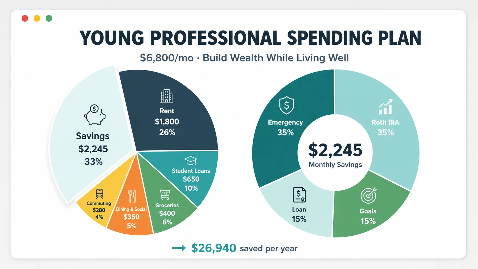 Budget for Young Pros