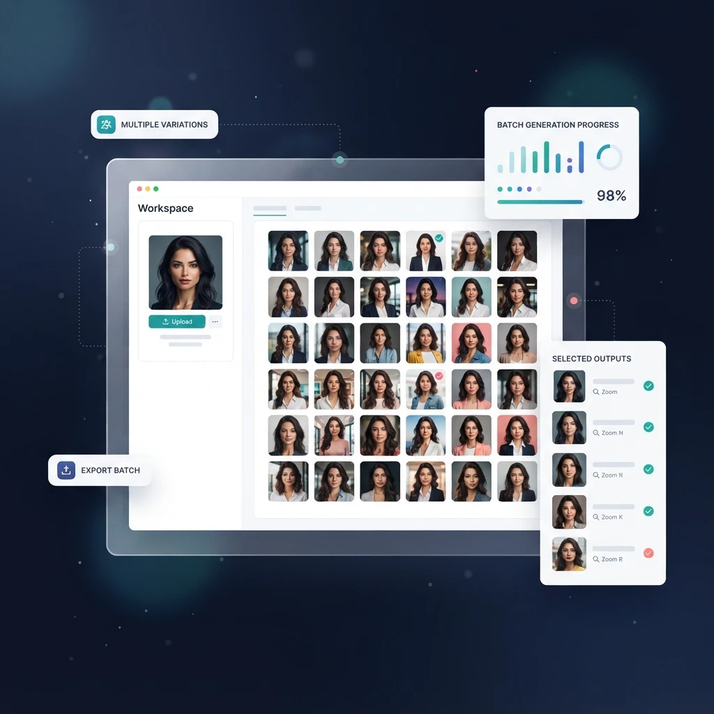 Create Multiple Profile Pictures at Once