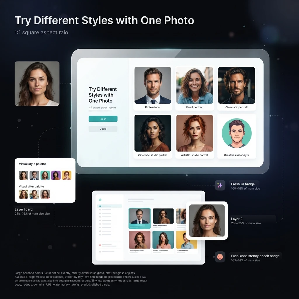 Try Different Styles with One Photo