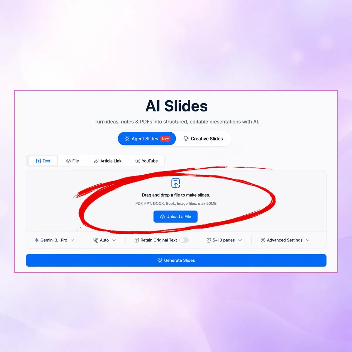 Step 1: Add Your Content