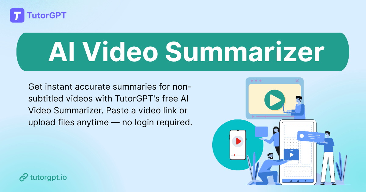 AI Video Summarizer - Free Tool for Non-Subtitled Videos
