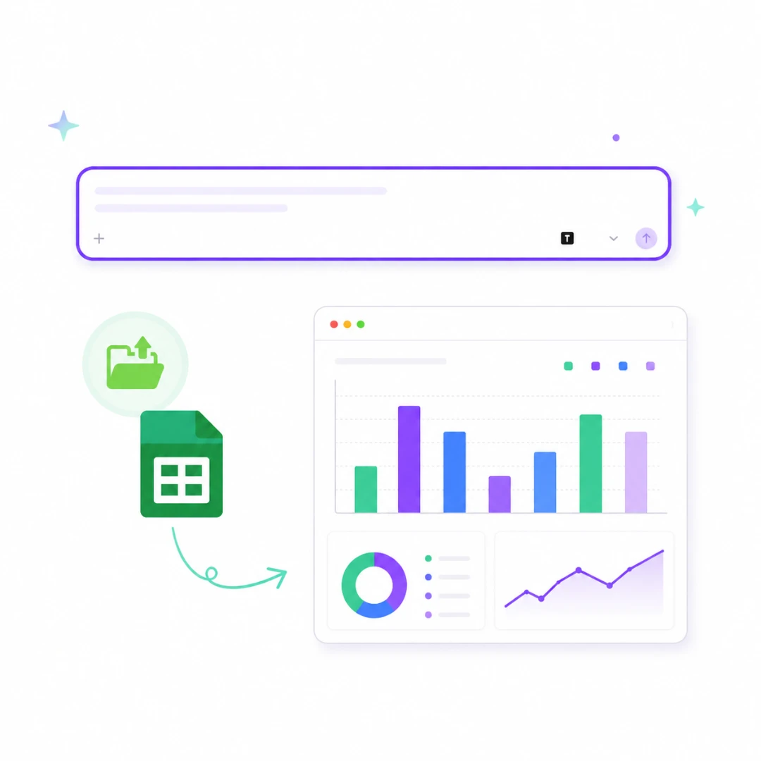 Step 1: Give Your Data and Tell Us What You Need
