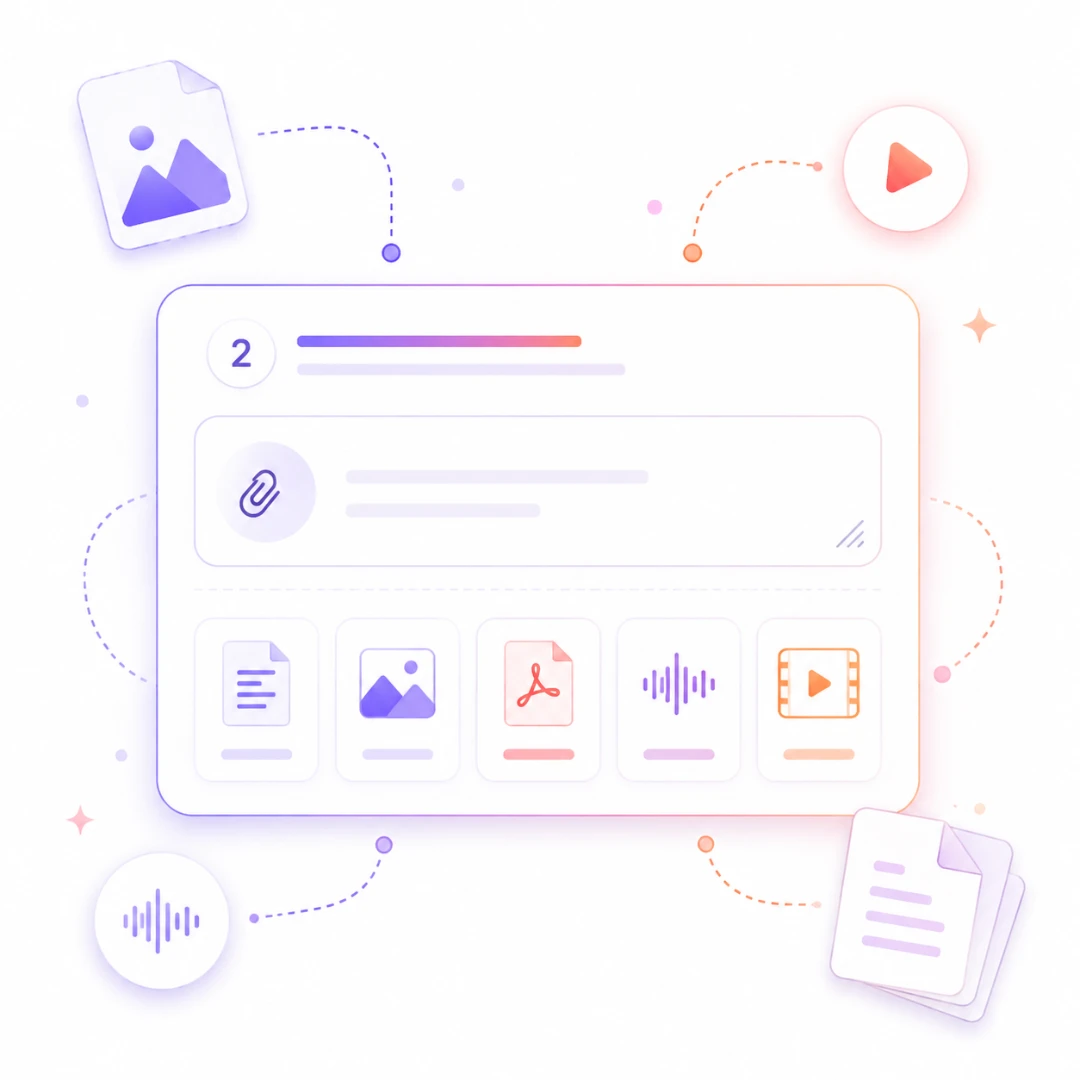 Step 2: Add Your Prompt or Files