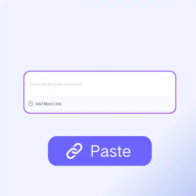 Step 1: Paste Your YouTube Video Link